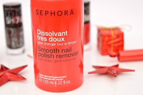 Sephora Smooth Nail Polish Remover Review