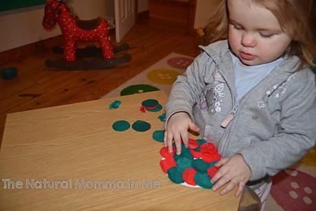 Day 48: Tissue paper baubles