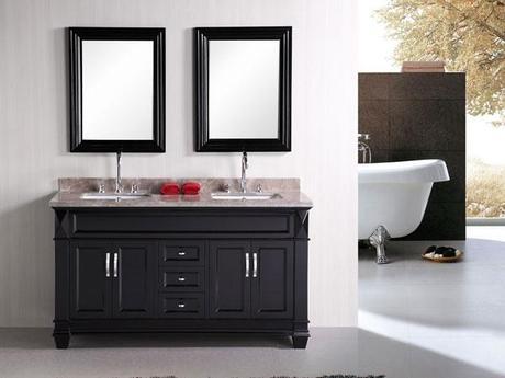 Hudson Transitional Bathroom Vanity