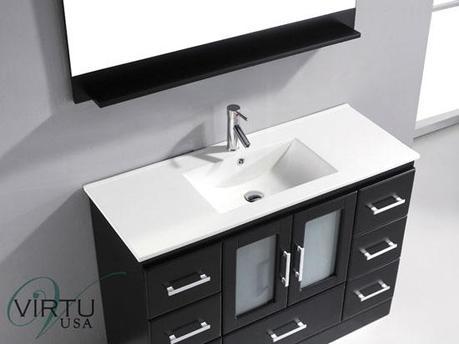 Rubberwood Bathroom Vanities