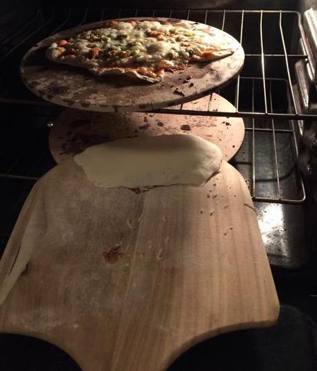 Pizza and Calzone cooking