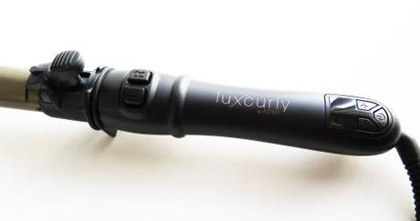 luxcurly by adhi natural auto rotating curling iron 1