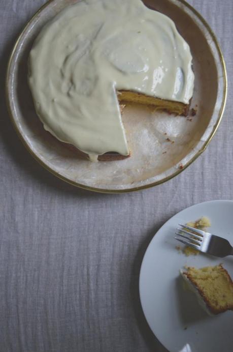 White Chocolate, Beetroot & Cardamon Cake