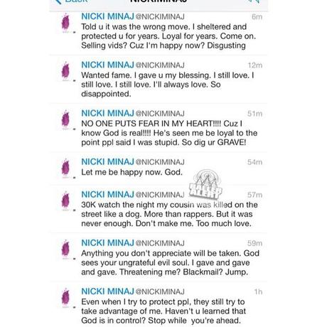 Twitter War: Nicki Minaj vs. SafareeSamuels