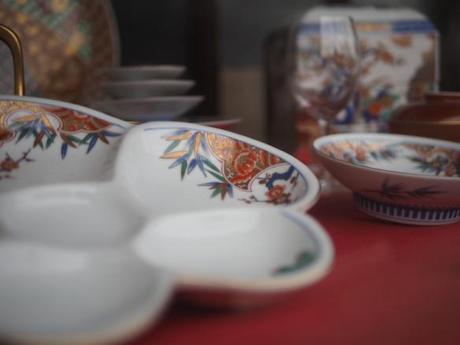 P6070016 トンバイ壁のある裏通り，有田　/　Tonbai walls everywhere in Arita