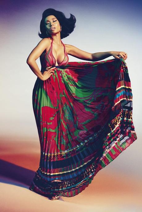 Nicki Minaj Raps With Inside The NBA Guys