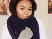 Large Chunky Knit Scarf