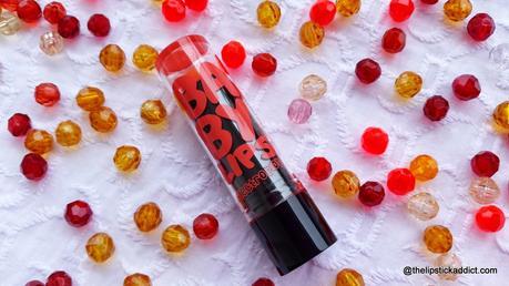 Swatches and Review | Maybelline Baby Lips Electro Pop in Oh-Orange
