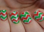 Frosty Christmas Chevron