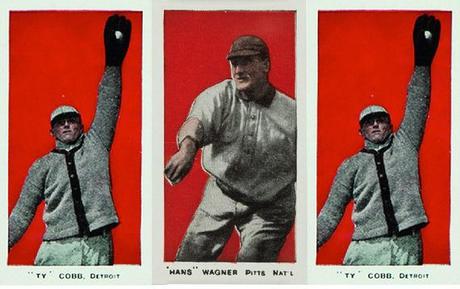 Baseball cards from 1910 (AP)