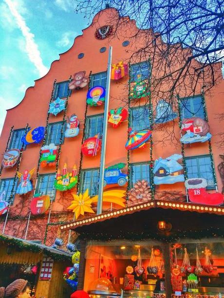 The largest advent calendar in Bavaria, can be found in Dachau.