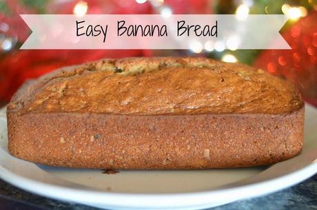 Easy Banana Bread {Recipe}