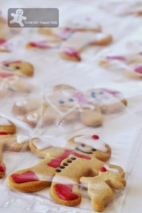 Santa Mustache and Beard Cookies and his Gingerbread Boys and Girls