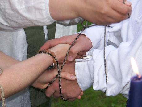 Handfasting ceremony