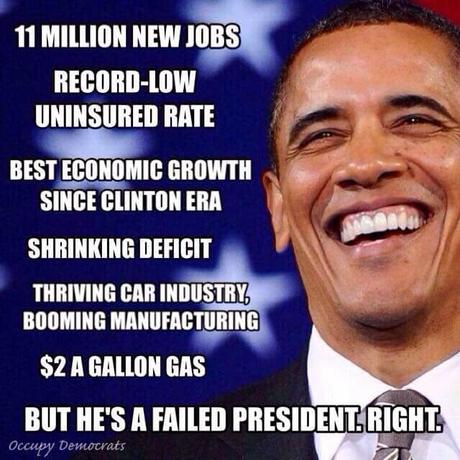 And this is a failed presidency