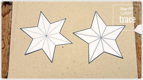 3D Glitter Stars