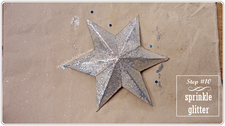 3D Glitter Stars