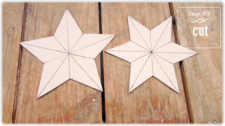 3D Glitter Stars