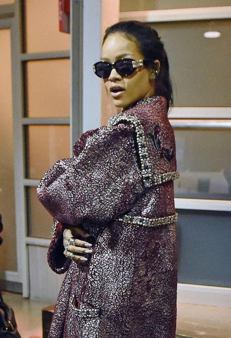 RIHANNA SPOTTED OUT AND ABOUT IN NEW YORK CITY