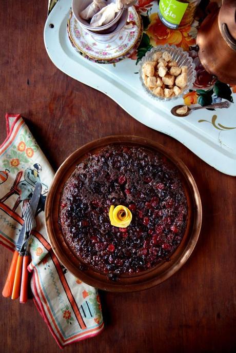 Cranberry Upside Down Cake-With The Grains