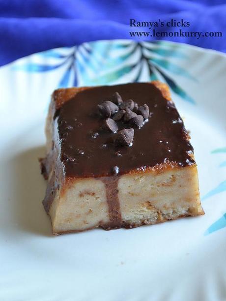 bread caramel pudding - easy pudding recipes