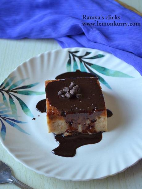 bread caramel pudding - easy pudding recipes