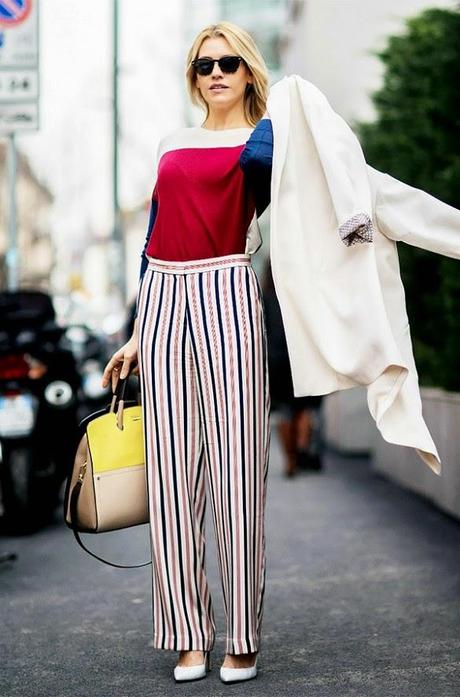 17 Ways to Wear Stripes This Winter (2014-15)