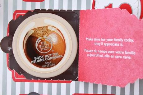 The Body Shop's 24 Days of Joy Advent Calendar - December 23