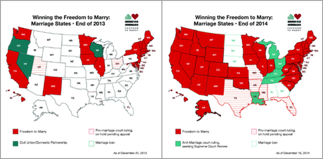Marriage Equality Is Growing Rapidly In The U.S.