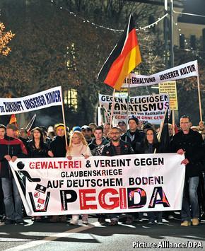 German xenophobia: Peaceful, but menacing