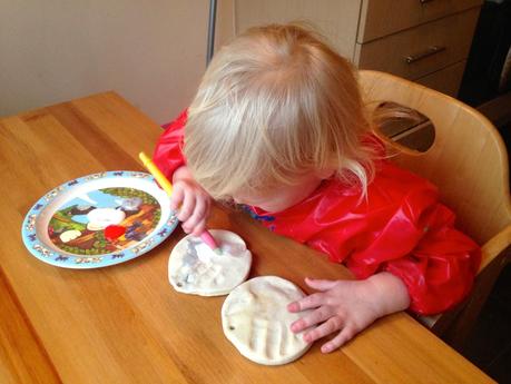 Salt dough Christmas ornaments!