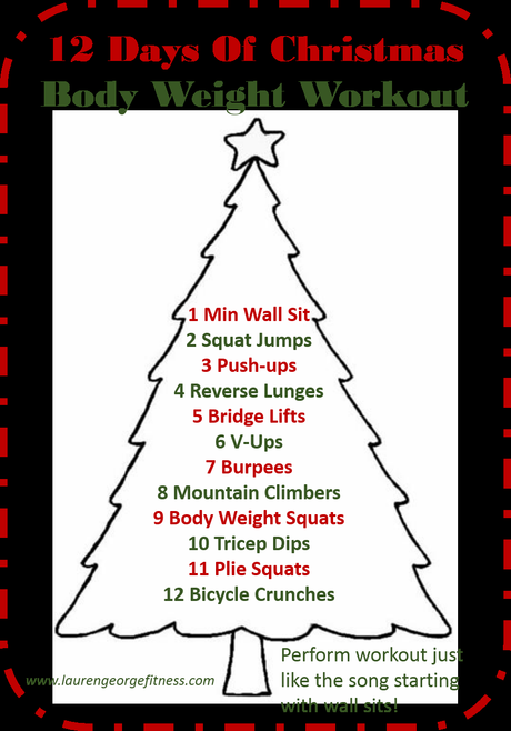 Workout Wednesday Christmas Eve Edition!