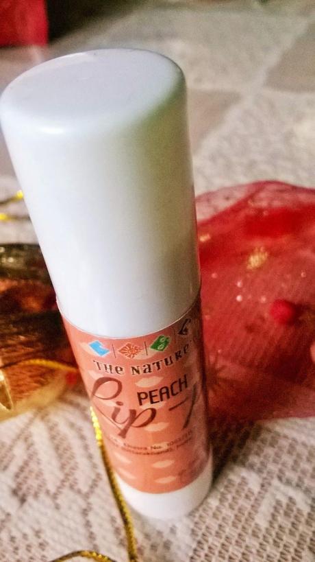 The Nature's Co. Peach Lip-Pop Review