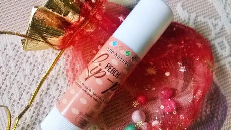 The Nature's Co. Peach Lip-Pop Review