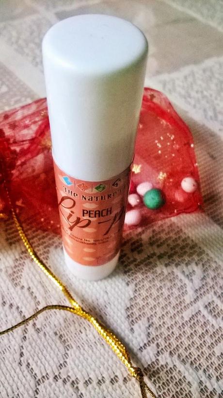 The Nature's Co. Peach Lip-Pop Review