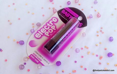 Maybelline Baby Lips Electro Pop in Berry Bomb Swatches and Review