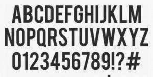 Bebas font Bebas font