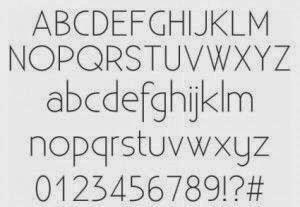 Existence Light font Existence Light font