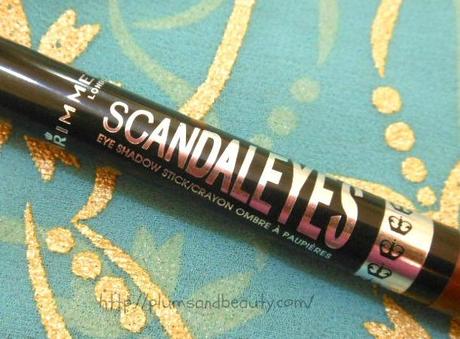 Rimmel Scandaleyes Shadow Sticks 003 Bad Girl Bronze : Review, Swatch, EOTD