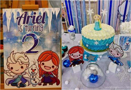 It's a Frozen party! - Ariel is 2