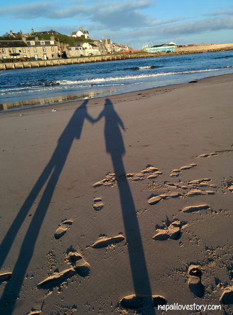 beach walk