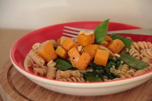 Creamy vegan lemon & basil pasta | @TheTofuDiaries