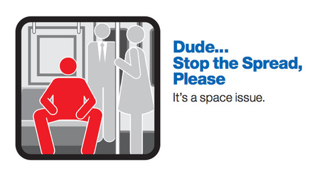 The Last Word:  #manspreading on the #London Underground