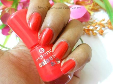 Essence Colour and Go Nail Enamel : Redvolution