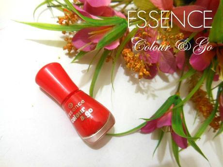 Essence Colour and Go Nail Enamel : Redvolution