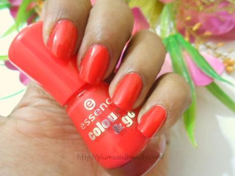 Essence Colour and Go Nail Enamel : Redvolution