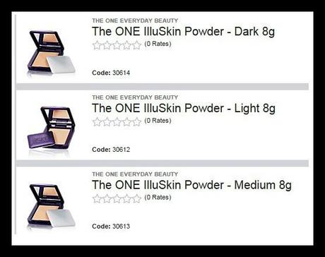 Oriflame TheOne Illuskin Powder