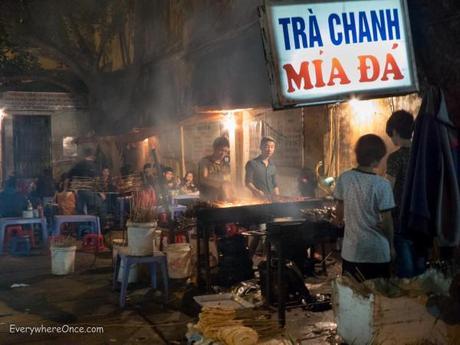 Where to Eat in Hanoi BBQ Street Hanoi