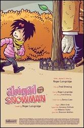 Abigail and the Snowman #1 Preview 1