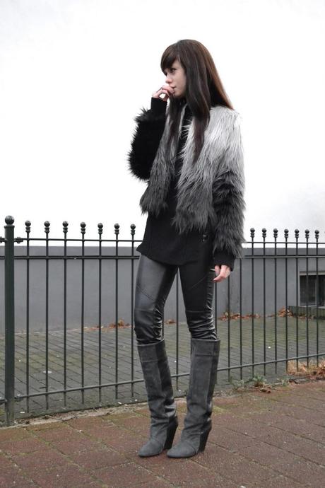Isabel Marant Boots & Ombre Coat - Paperblog